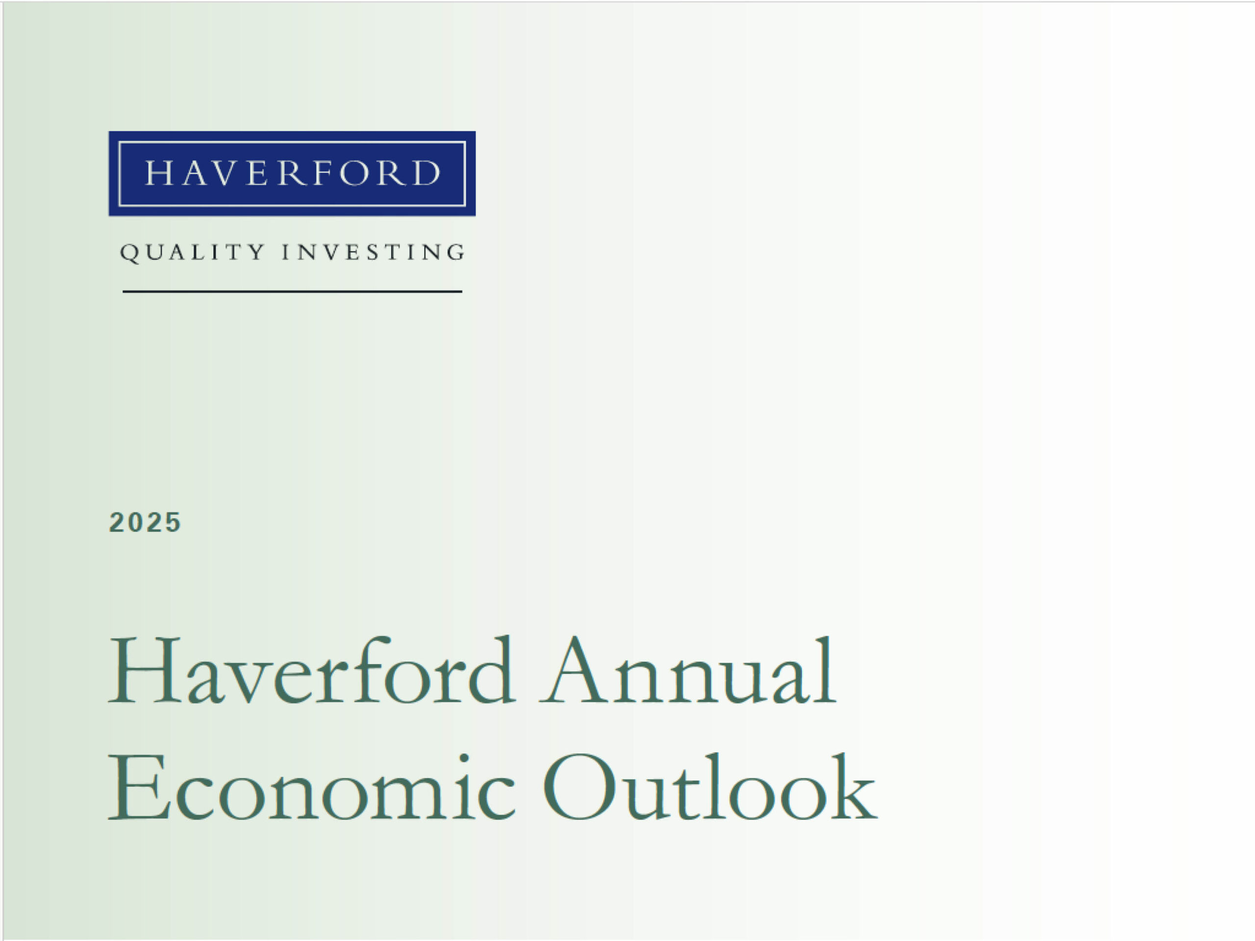 2025 Annual Outlook print cover
