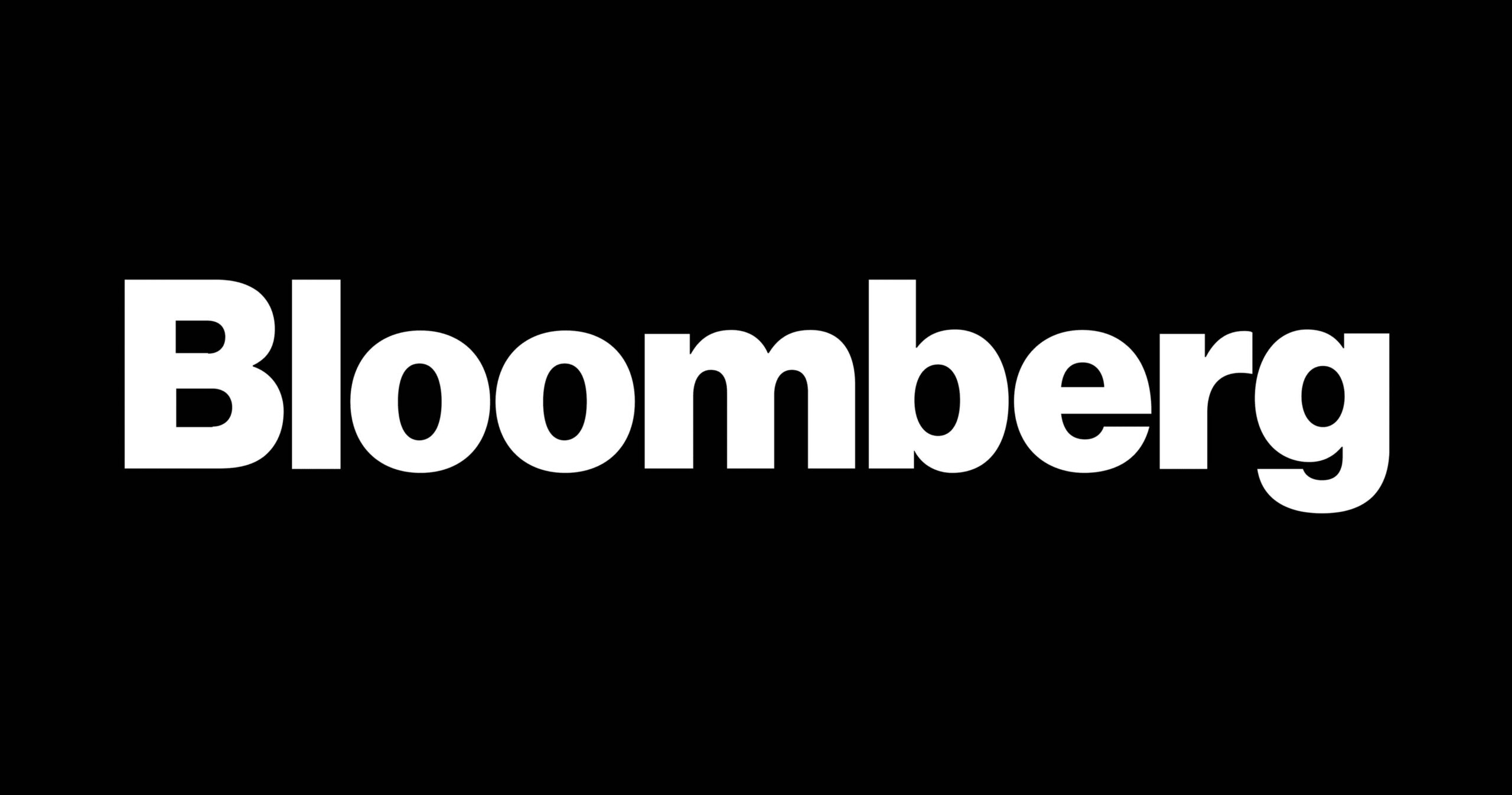Bloomberg white logo
