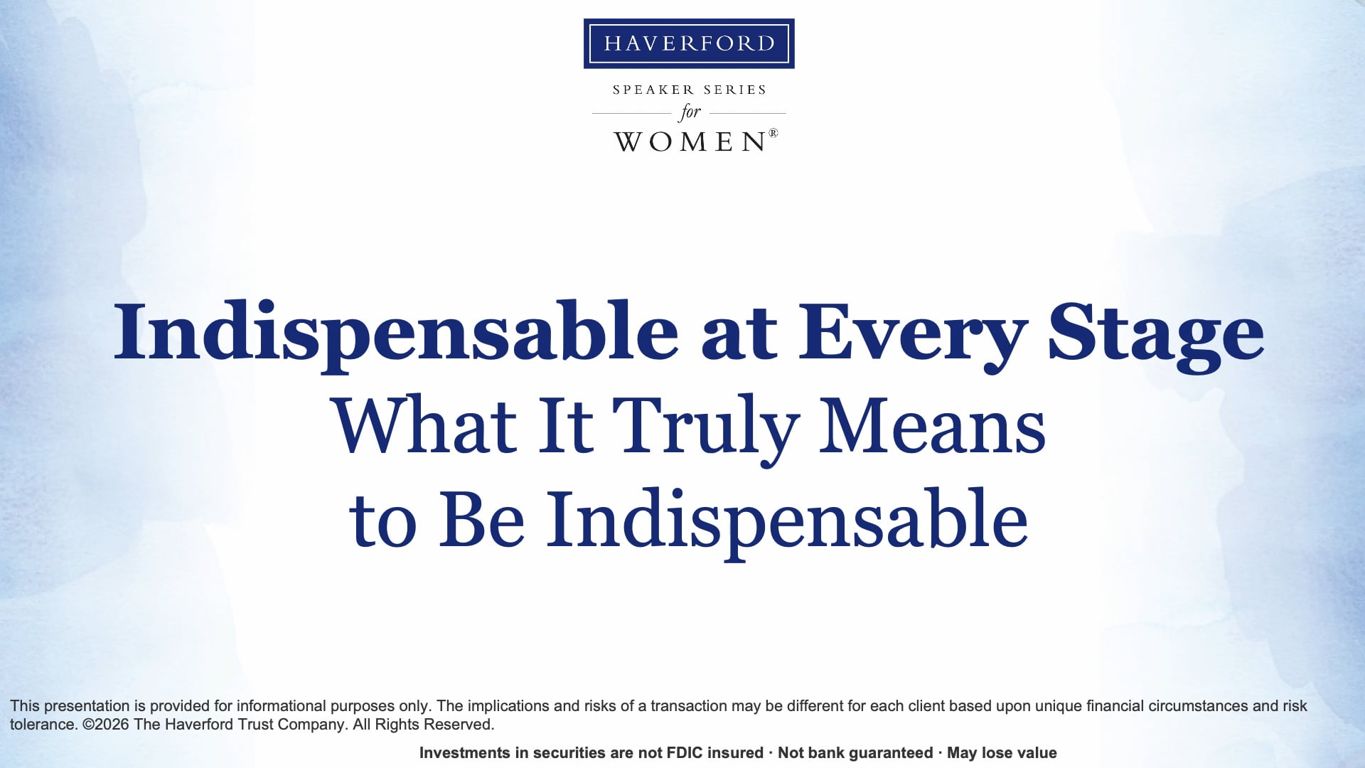 What it Truly Means to be Indispensable